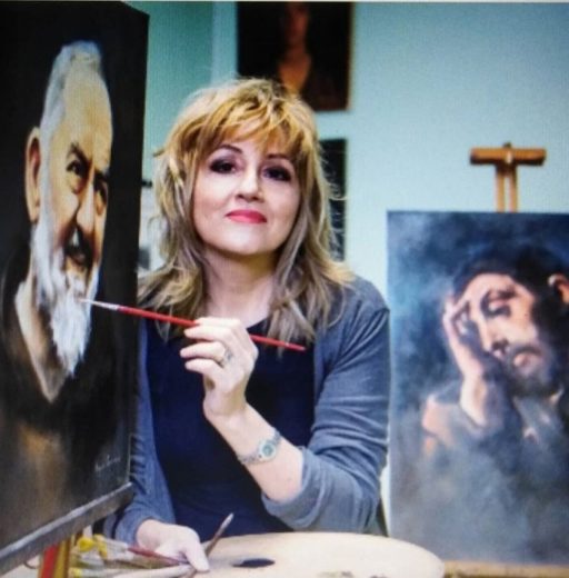 Angela Ciccone la ritrattista di Padre Pio