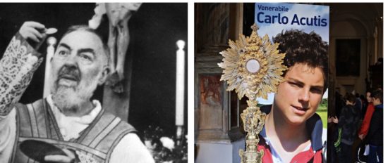 Carlo Acutis e Padre Pio. Quando la santità è giovane