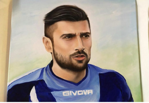 Rocco Augelli ha lasciato un vuoto incolmabile. Barletta, città in cui ha giocato col fratello Paolo, ha deciso di ricordarlo con un quadro