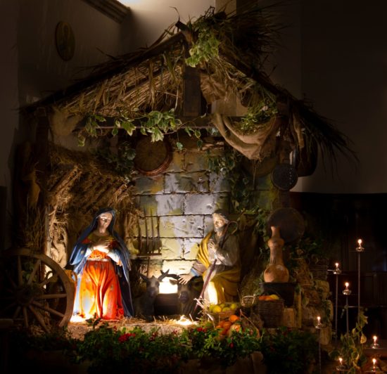 Un presepe molto particolare realizzato da alcuni ragazzi nella Chiesa Madre di San Giovanni Rotondo