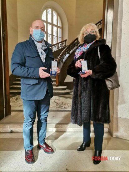 Consegnato dell’importante riconoscimento alla memoria. A ritirare la medaglia, in prefettura, i figli Rocco Petrella e Teresa Ruberto