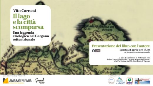 CS Gargano miti e leggende: “Il lago e la città scomparsa”, la presentazione del libro online