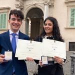 Giulia Russo e Giuseppe Steduto, premiati dal Presidente della Repubblica  Sergio Mattarella con il titolo di Alfieri del Lavoro