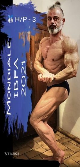 Biagio Gaggiano: VICECAMPIONE DEL MONDO OVER 40 H/P.