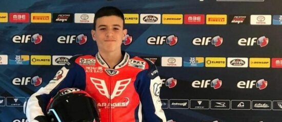 La giovane promessa sangiovannese Palladino protagonista nel CIV SS300 a Misano