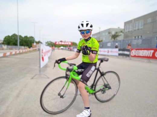 Un’altra bella vittoria per il nostro piccolo ciclista sangiovannese Samuele Lombardi