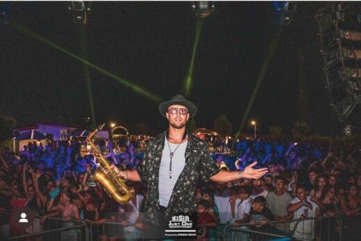 Il Sassofonista sangiovannese Matteo Cascavilla, ospite del noto chef Cracco