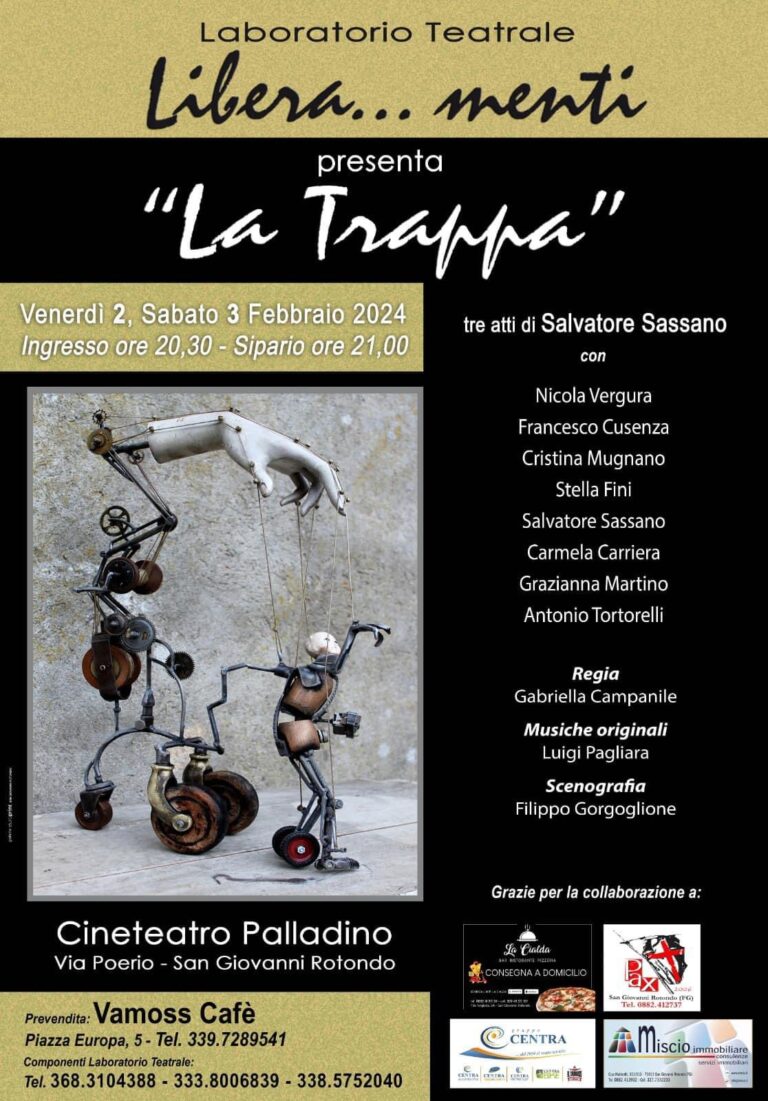 “Li lutime dillu munne” la nuova commedia di Salvatore Sassano