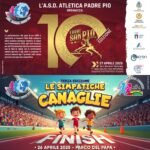 Comunicato Stampa10ª edizione della CorriSanPio e 3ª edizione della Corsa delle Simpatiche Canaglie