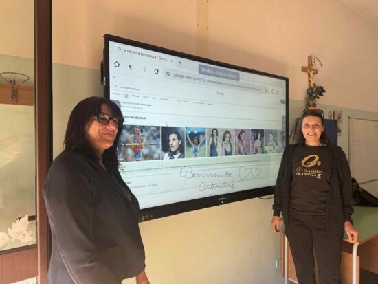 Gli alunni della “Dante-Galiani” incontrano l’olimpionica Antonella Bevilacqua: “i sogni si realizzano credendoci”