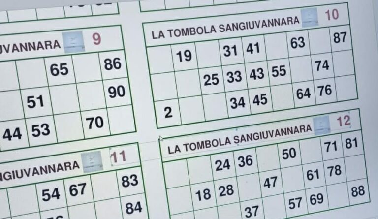 Nasce da Sangiovannirotondofree la Tombola Sangiuvannara: tradizione, immagini e vita quotidiana